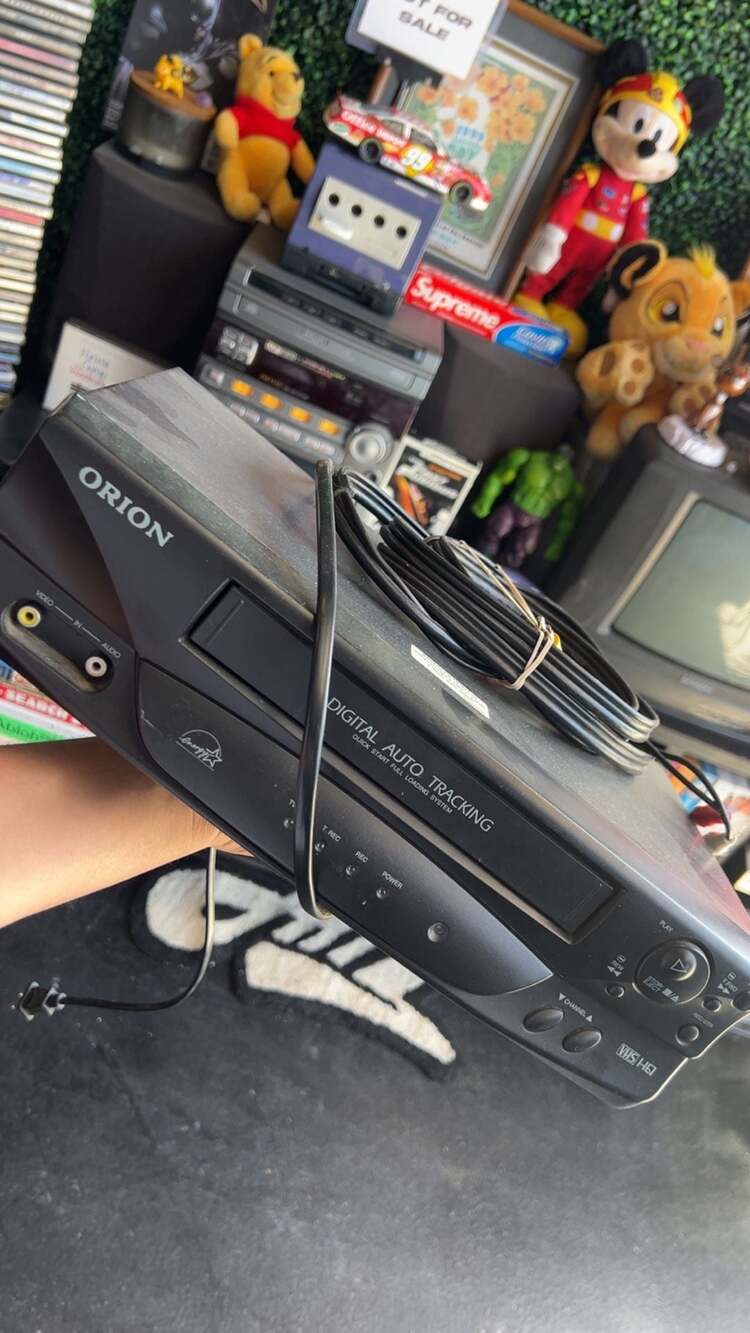 Orion VHS VCR Player with Digital Auto Tracking and Quick Start Full Loading Sys